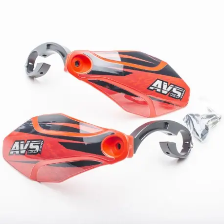 Käsisuoja AVS KIT DECO Alumiinikiinnike Punainen/Musta Tarjous