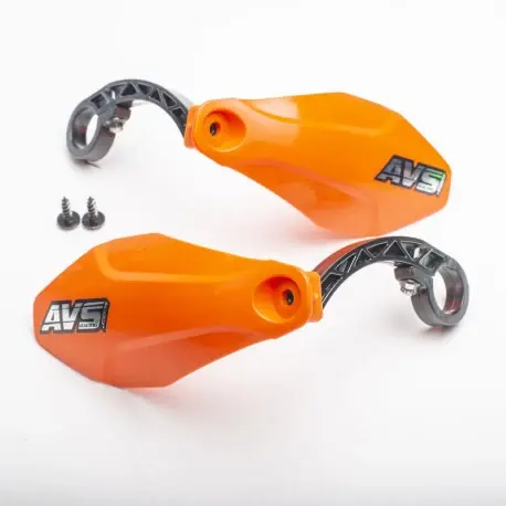 AVS BASIC -käsisuoja muovikiinnike oranssi fluoresoiva Uutuus