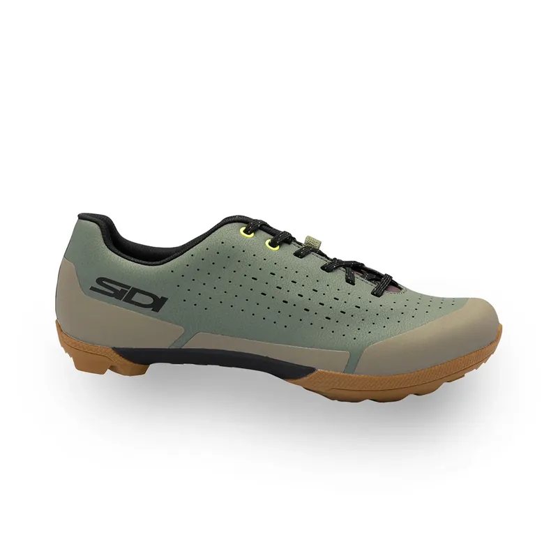 SIDI ASPER LACES -gravelkengät vihreä Nopea Toimitus
