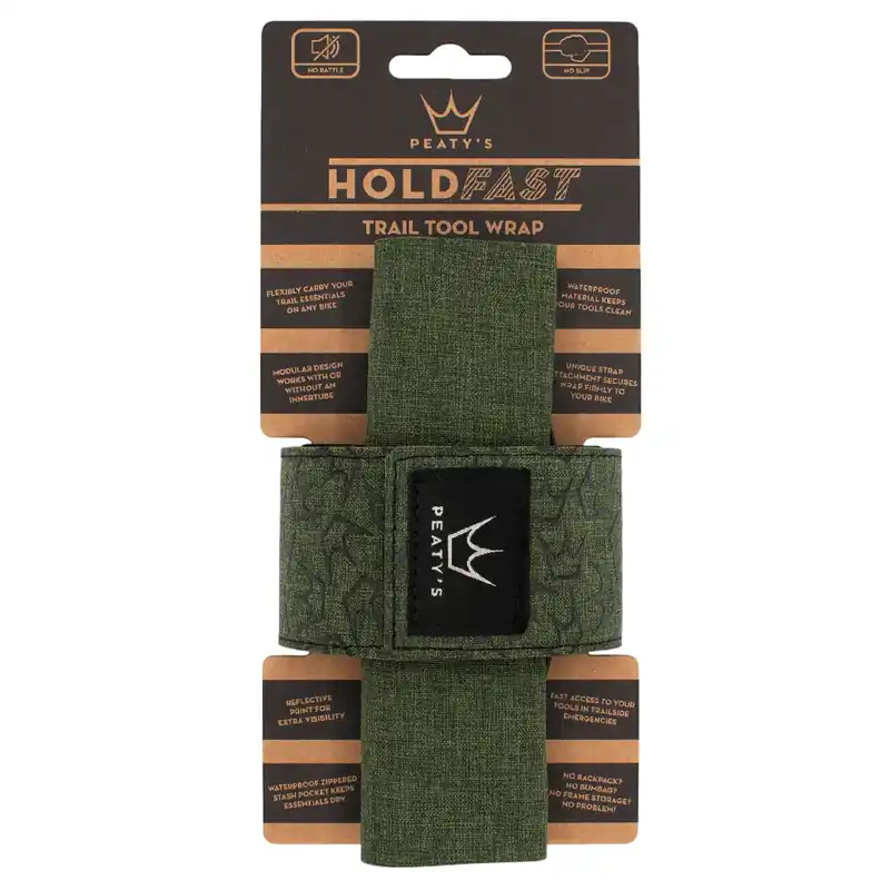 Työkalupussi PEATY‘S HOLDFAST TRAIL TOOL Vihreä Flash-Tarjous