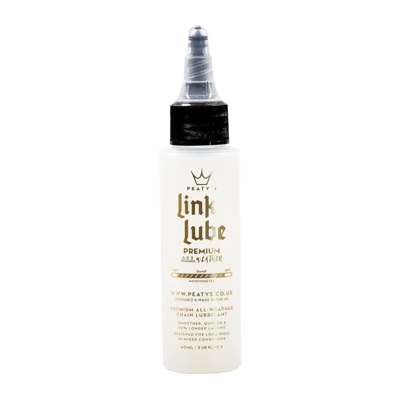 Kaikkiin sääolosuhteisiin tarkoitettu voiteluaine PEATY‘S LINKLUBE PREMIUM ALL WEATHER (60 ml) Osta Nyt