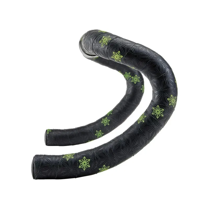 Ohjaustankoteippi SUPACAZ SUPER STICKY KUSH GALAXY Musta/Keltainen Vain Tänään