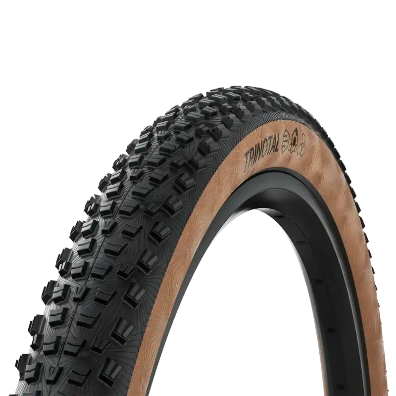 Viikonlopputarjous Rengas CONTINENTAL TRINOTAL Race Rapid 29x2.40 Tubeless Ready Taitekanta Ruskea