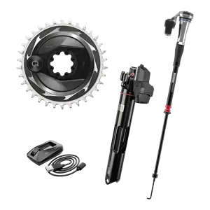 Viikonlopputarjous ROCKSHOX FLIGHT ATTENDANT CHARGER SID SL + ISOSTRUT + PM 34-hampainen päivityspaketti Trek Supercaliber 9.9 XX Gen 2 lle