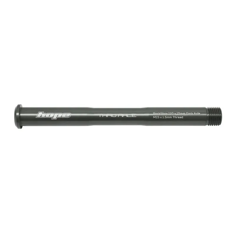 HOPE Etupyörän Akseli ROCKSHOX Pike/Lyric/Zeb -Haarukalle Savunharmaa Pikatoimitus