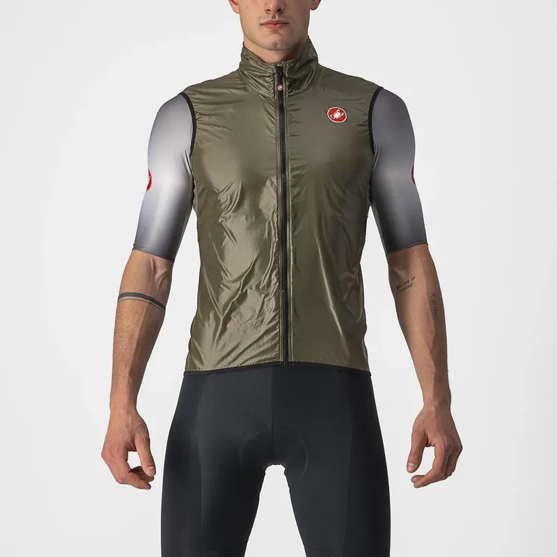 CASTELLI ARIA Ruskea hihaton liivi Pikatoimitus
