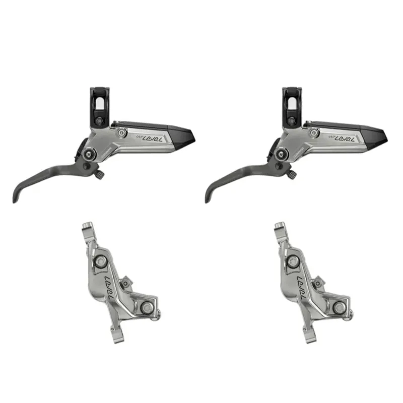SRAM LEVEL ULTIMATE STEALTH 4 -mäntäinen jarrupari Hopea Tilaa Heti