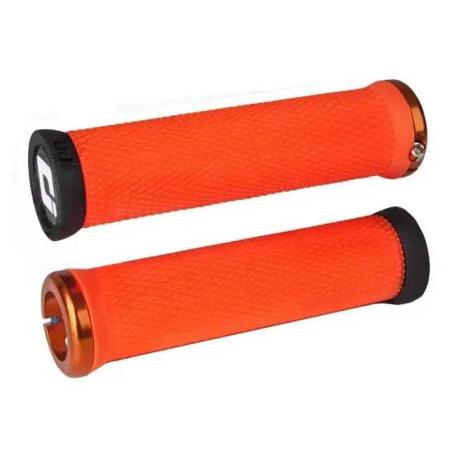 Halpa Hinta ODI ELITE MOTION V2.1 Lock-on 130 mm -gripit oranssi