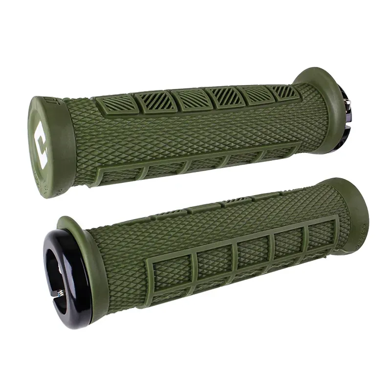 Gripit ODI ELITE PRO V2.1 Lock-on 130 mm Olive Suosittu