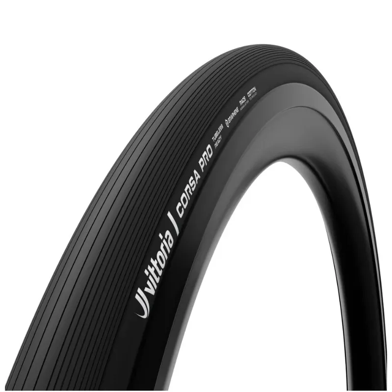 Edullinen VITTORIA CORSA PRO Graphene G2.0 700c Tubeless Ready -rengas musta