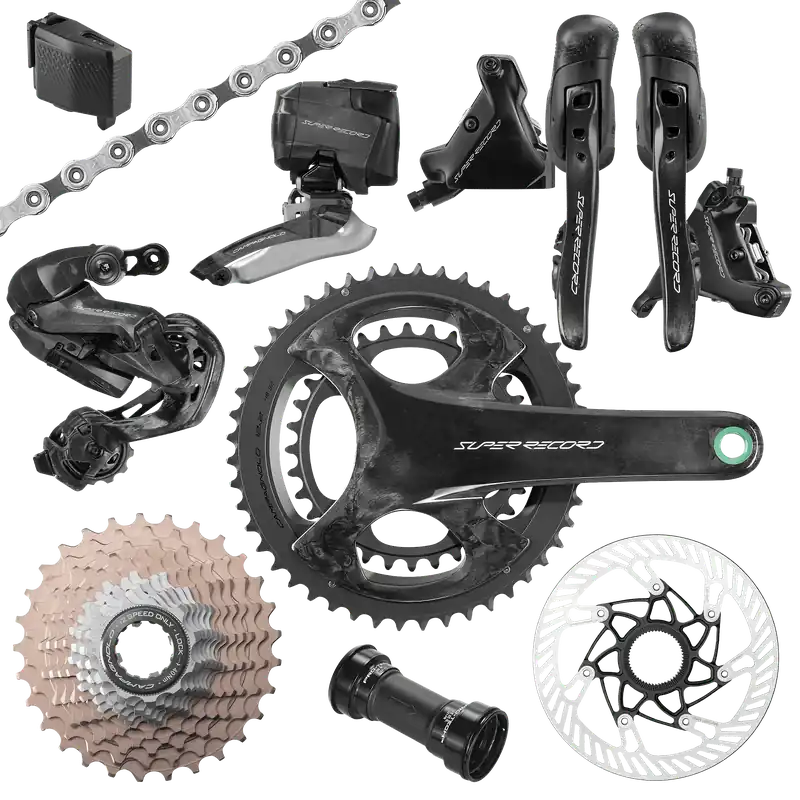 Ryhmä CAMPAGNOLO SUPER RECORD WRL 2x12V Turvallinen Maksu