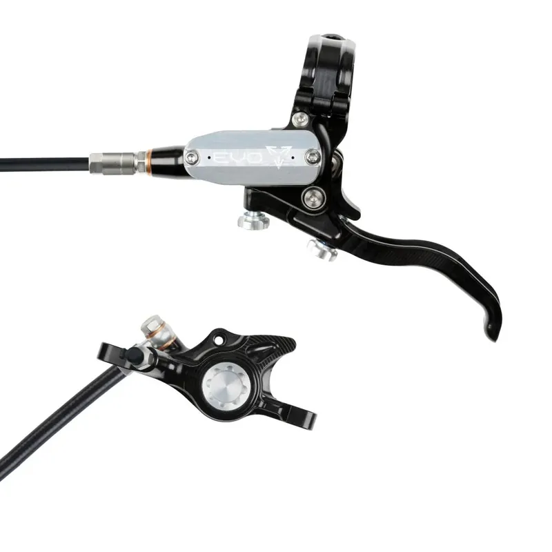 Ajankohtainen HOPE TECH 4 EVO X2 PM Etujarru Musta/Hopea
