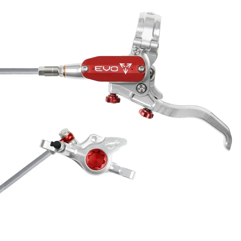 HOPE TECH 4 EVO X2 PM Aviation Hopea/Punainen Etujarru Alennettu Hinta