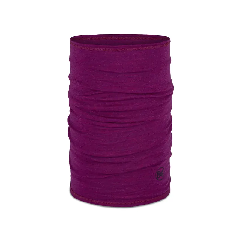 BUFF MERINO LIGHTWEIGHT -kaulahuivi Magenta Halpa