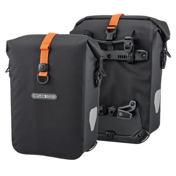 ORTLIEB GRAVEL PACK QL 2.2 29 L Tavarateline laukkupari Musta Viikonlopputarjous