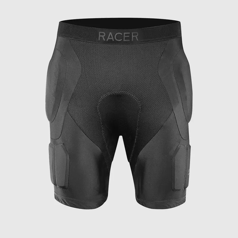 RACER WILD -suojaushousunalushousut musta Nopea Toimitus