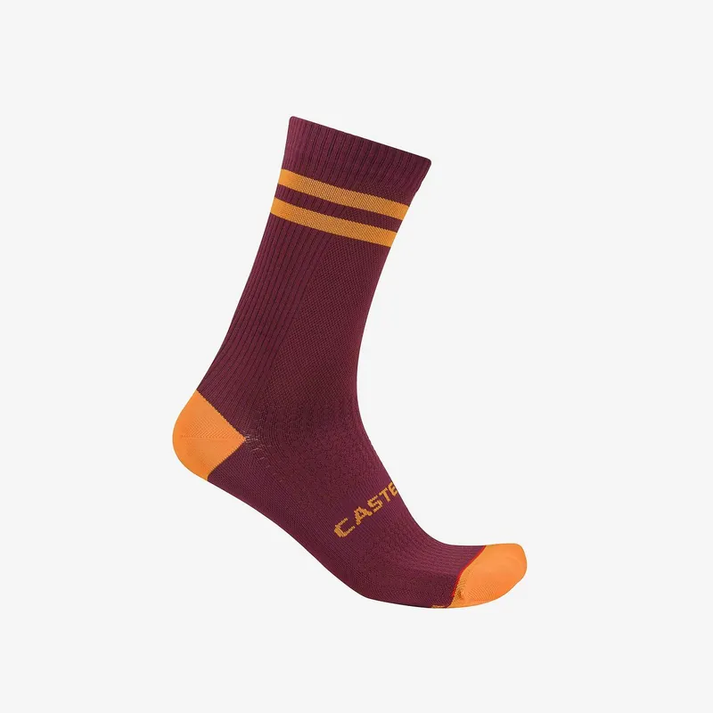 CASTELLI ORIGINALE 18 -sukat Bordeaux/Oranssi Tarjous