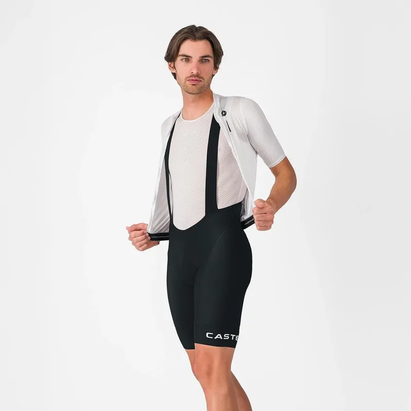 Loppuunmyynti Lyhyet Olkainpyöräilyshortsit CASTELLI COMPETIZIONE 2 KIT Musta