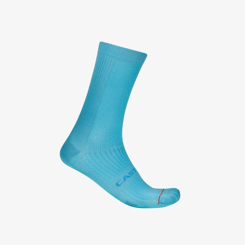 Edullinen CASTELLI ESPRESSO 18 Neon Blue -sukat