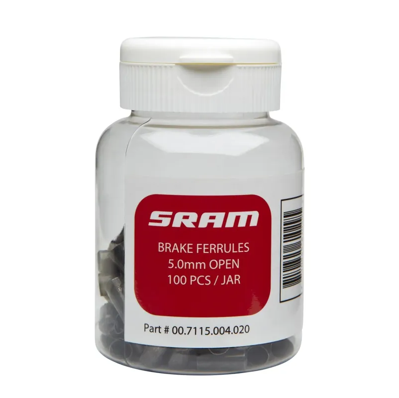 Poisto SRAM 5 mm Jarruvaijeripääte Musta (x100)