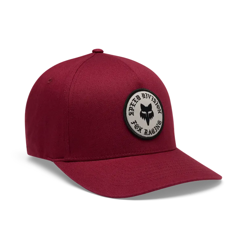 FOX BADGE FLEXFIT -lippalakki Bordeaux Cabernet Osta Verkossa