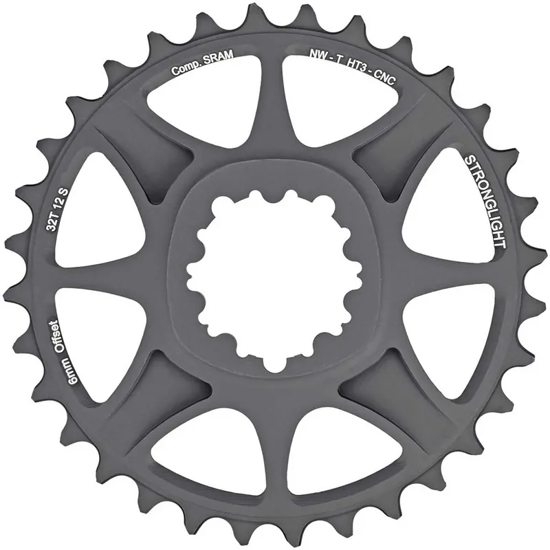 Yksöisketjupyörä STRONGLIGHT SRAM EAGLE XX1/X01 12V HT3 Direct Mount Offset 3mm Boost Ilmainen Palautus