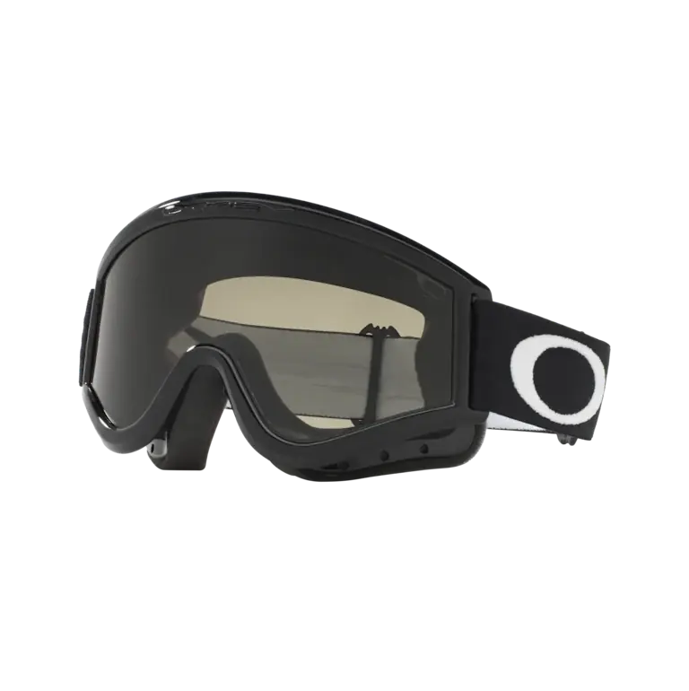 OAKLEY L-Frame MX Jet Black -maski Dark Grey -linssillä Edullinen Hinta