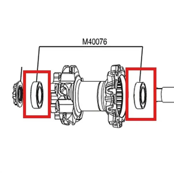 Kit 2 Roulements Moyeu MAVIC 6903 Tilaa Heti