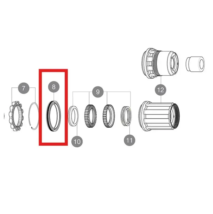 Sertifioitu Kit Joint MAVIC + Graisse pour Système ID360