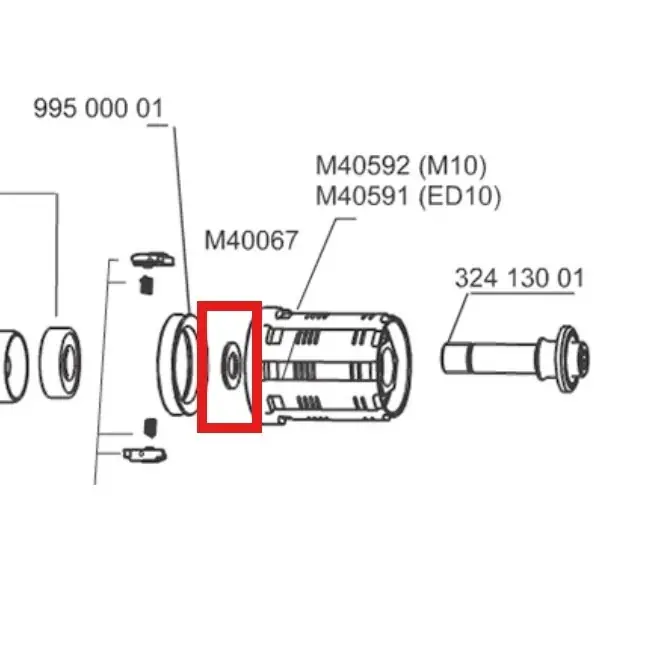 Pikatoimitus MAVIC FTS-L/FTS-X Vapaapyörän Rungon Sisäinen Väliholkki
