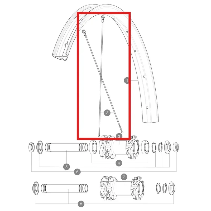Alennettu Hinta MAVIC CROSSONE/CROSSRIDE FTS-X/CROSSMAX/XA 27.5" 276mm Ar 12 puolan sarja