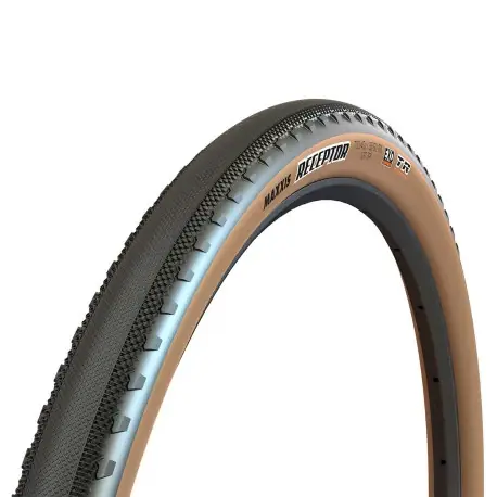 Halpa Rengas MAXXIS RECEPTOR 700x40c Dual Exo Tubeless Ready Souple Beige