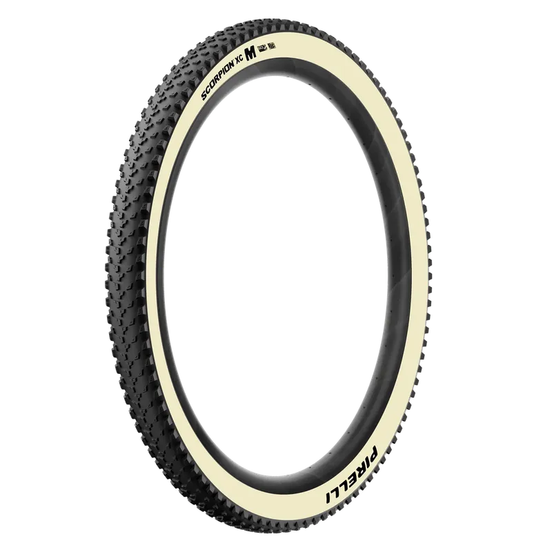 Uutuus Rengas PIRELLI SCORPION RACE XC M ProWall 29x2.40 Tubeless Ready Taittuva Musta/Beige Retro
