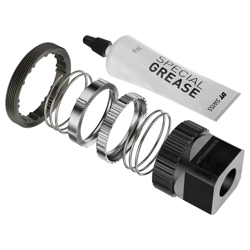 Turvallinen Maksu Päivityssarja RATCHET DT SWISS DEG90T DF 0/10/20° Anti Pedal Kickback työkalulla
