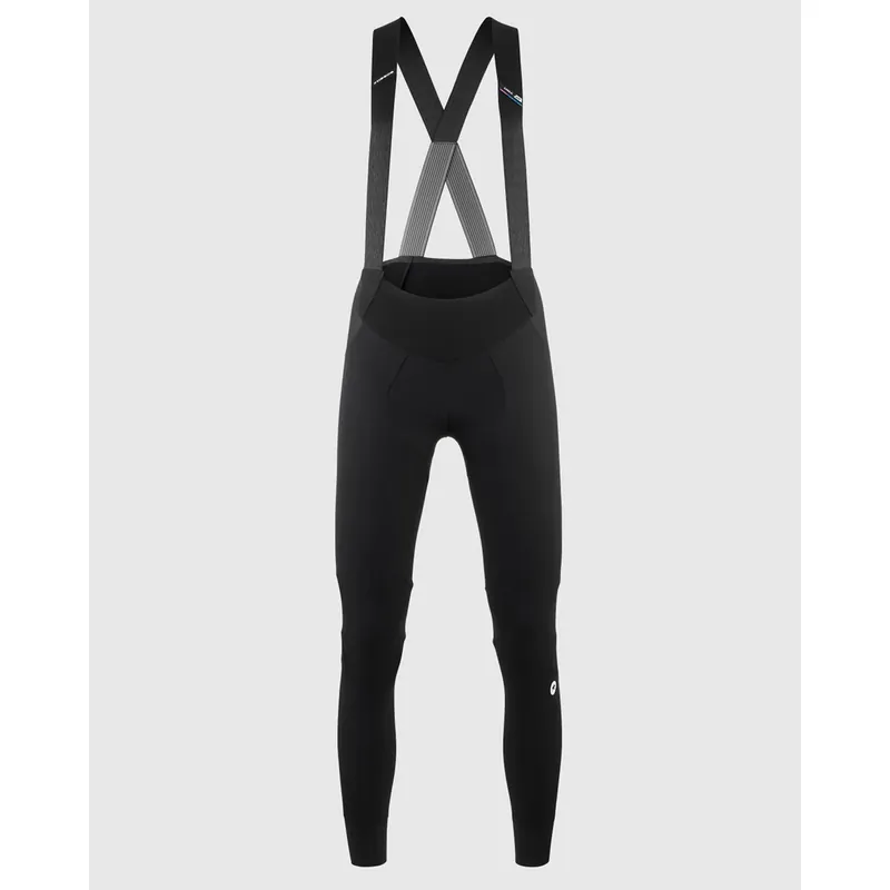 Tukkuhinta ASSOS UMA GT EISENHERZ ULTRAZ WINTER S11 -pitkät pyöräilyshortsit olkaimilla naisille musta