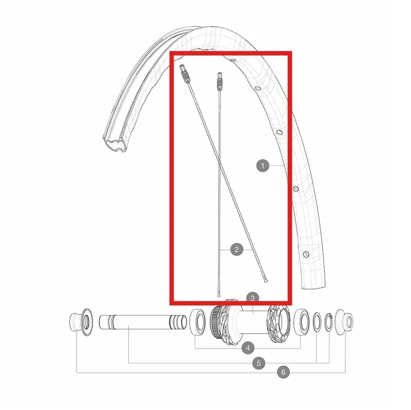 Kampanjahinta Setti 12 Puolaa Etu/Taka MAVIC KSYRIUM SL DISC AERO 294mm M7/7