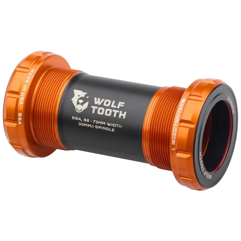 Pakollinen (Must-Have) WOLFTOOTH BSA DUB 29 mm -keskiö oranssi