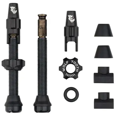 2 kpl WOLF TOOTH CLIK VALVE -tubeless-venttiili musta Edullinen Hinta