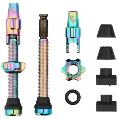 2 kpl n setti WOLF TOOTH CLIK VALVE tubeless-venttiileitä Oil Slick Edullinen Hinta