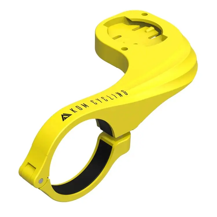 Nopea Toimitus GPS-ohjaustankokiinnike WAHOO KOM CYCLING Keltainen