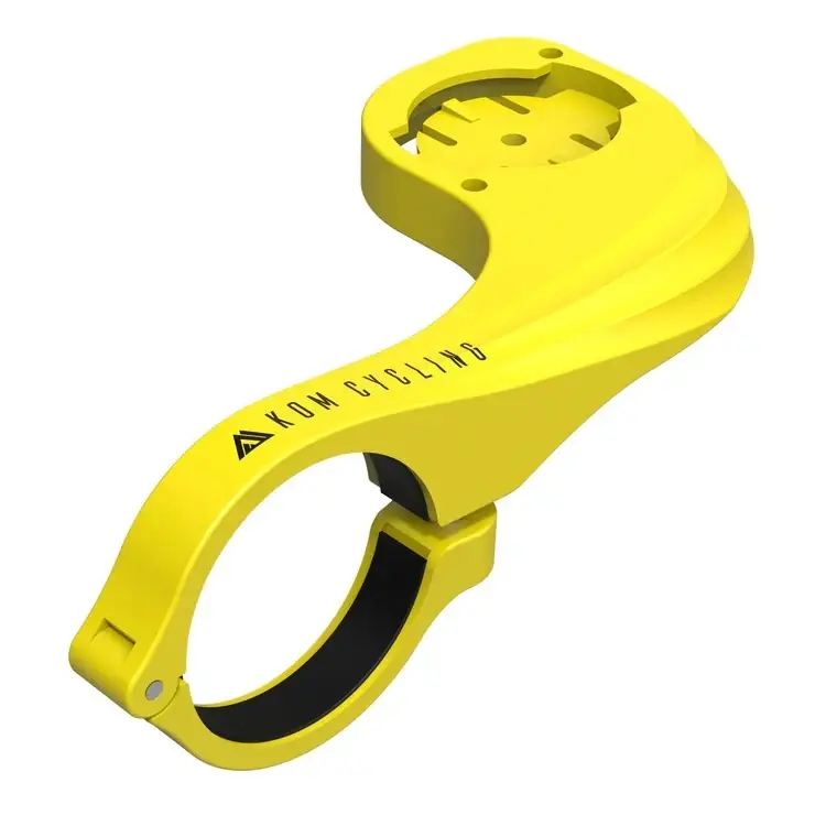 Tarjous KOM CYCLING GARMIN GPS -ohjaustankojalusta Keltainen