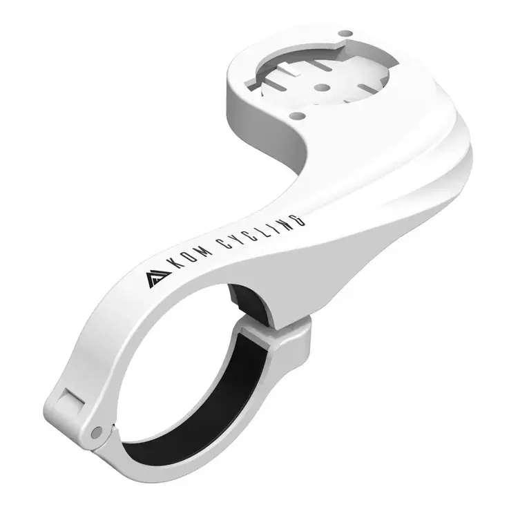 Älä Missaa KOM CYCLING GPS GARMIN -ohjaustangonpidike Valkoinen