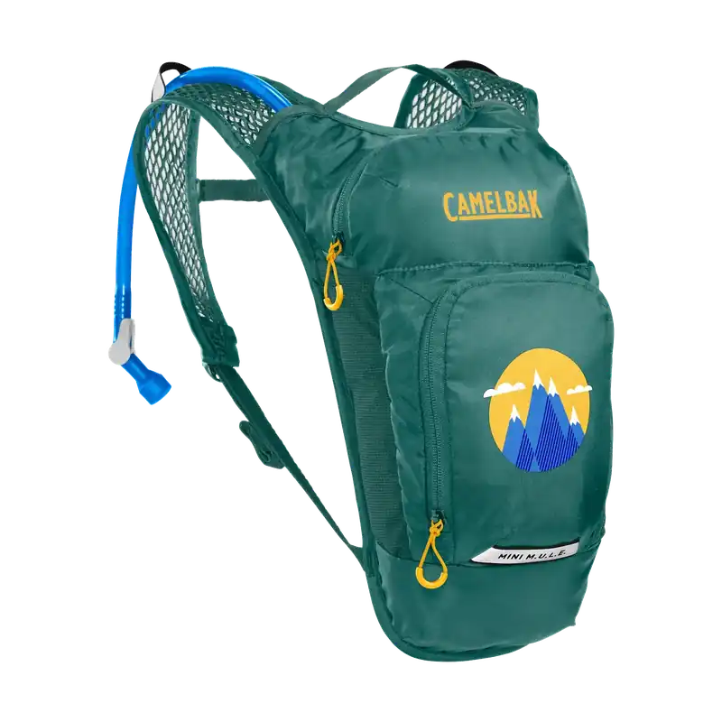 Juomareput CAMELBAK MINI MULE 5 L Junior Green Mountains Eniten Myyty