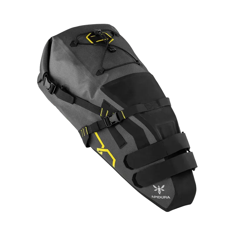 APIDURA EXPEDITION SADDLE PACK 17 L -satulalaukku Musta Asiakkaiden Suosikki