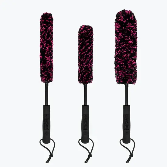 Pakollinen (Must-Have) MUC-OFF MICROFIBRE DETAILING BRUSH SET 3 harjan setti