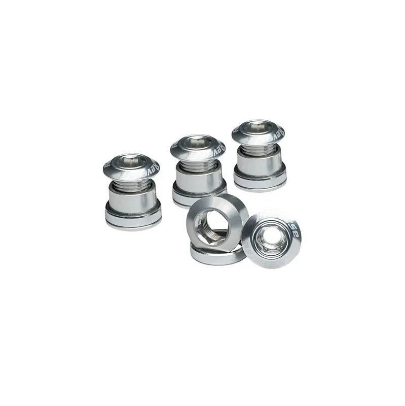 Merkkituote REVERSE COMPONENTS 4 kampiruuvin setti Hopea