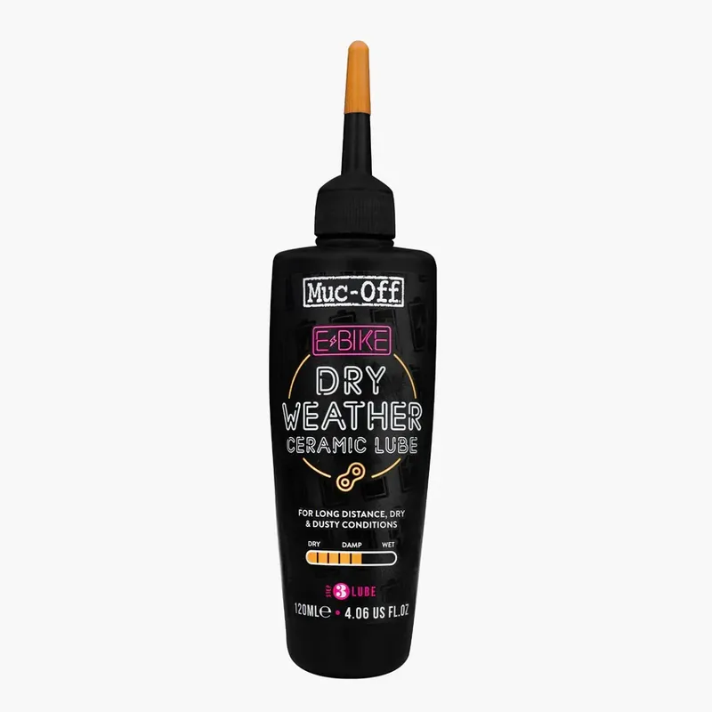 Lähetetään Heti Kuivien Olosuhteiden Ketjuvoiteluaine MUC-OFF E-BIKE DRY WEATHER (120 ml)