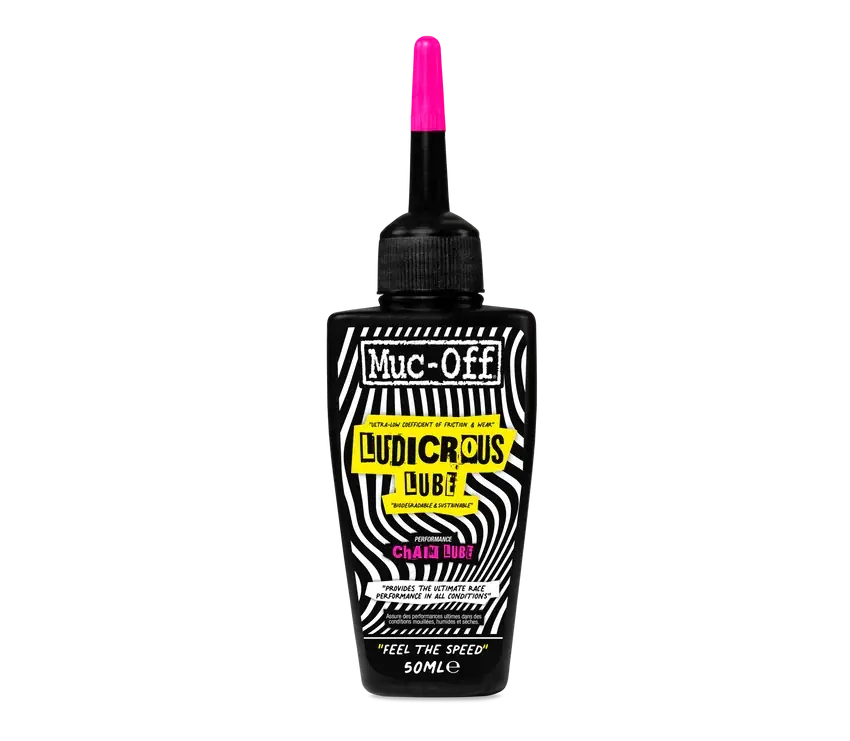 MUC-OFF LUDICROUS LUBE (50 ml) -ketjuvoiteluaine kaikkiin olosuhteisiin Asiakkaiden Suosikki
