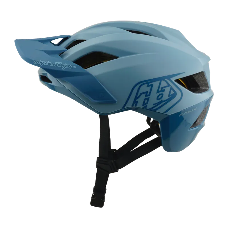 Viimeinen Mahdollisuus Maastopyöräkypärä TROY LEE DESIGNS FLOWLINE POINT MIPS Sininen
