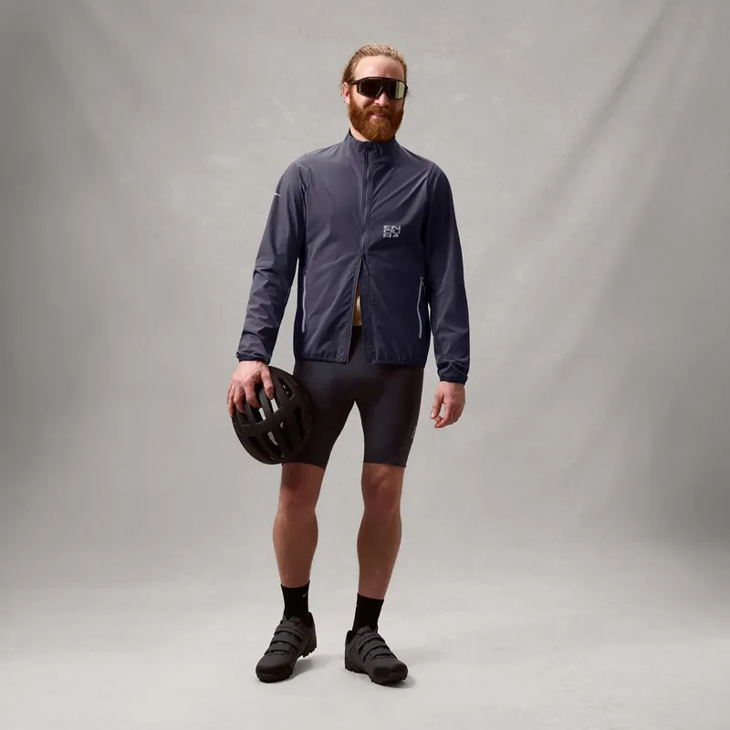 Aito ENDURA ALLTRACK RIDE PACKABLE -takki Carbon Harmaa